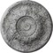 Ekena Millwork Granada Ceiling Medallion (Fits Canopies up to 7 1/8"), 19"OD x 1 1/2"P, Ultra Pure White Crackle CM19GAUWC - alternate 1
